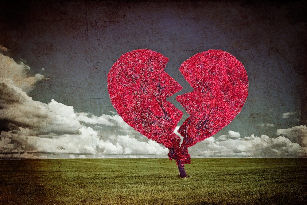 Attachment trauma, a broken heart in an empty field